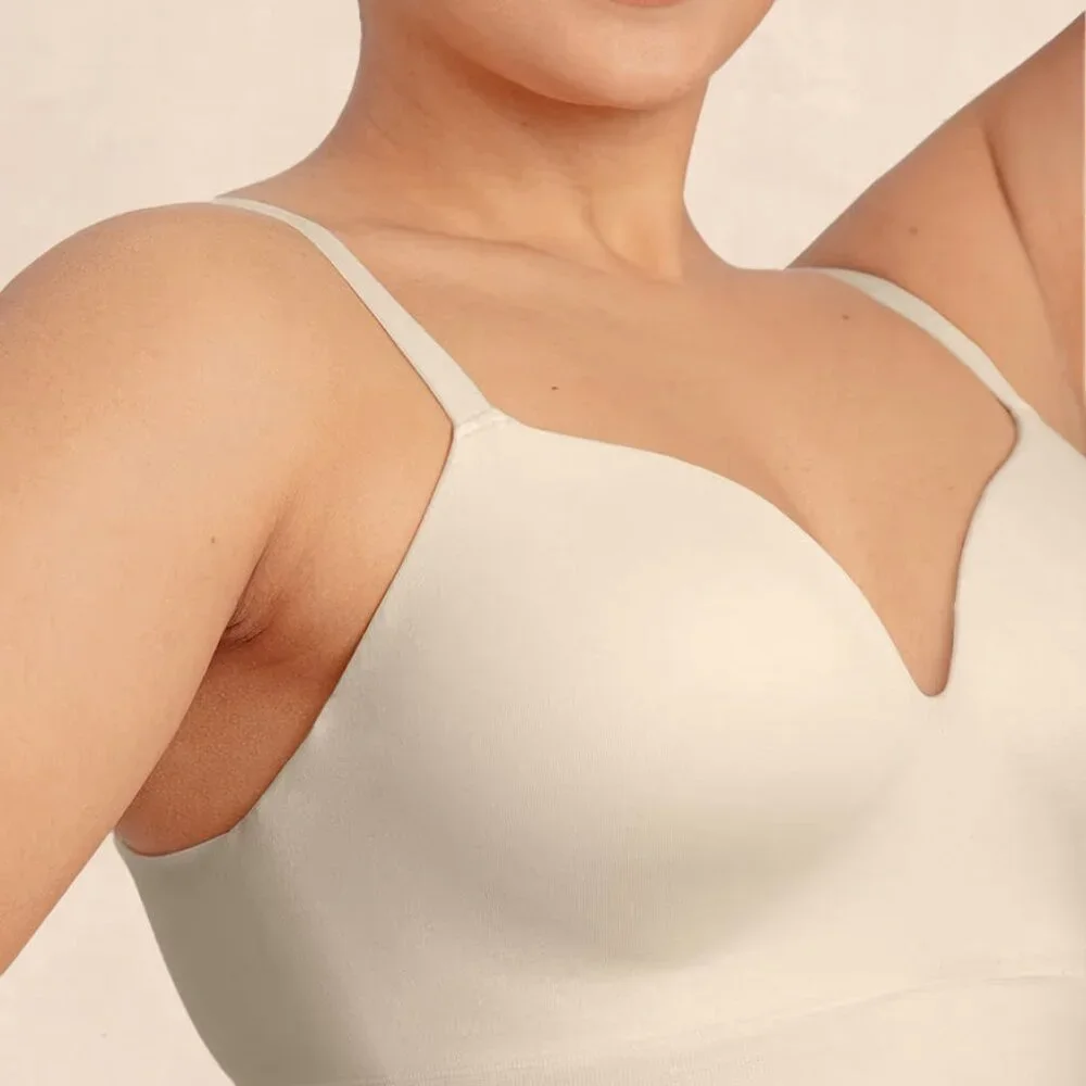 Truekind Supportive Comfort‎ Wireless Shaping Bra - 3X Chai NWT